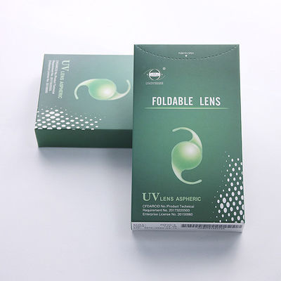 qualità  Aspheric Hydrophilic Acrylic IOL Intraocular Lens 12.5mm Overall Diameter fabbrica